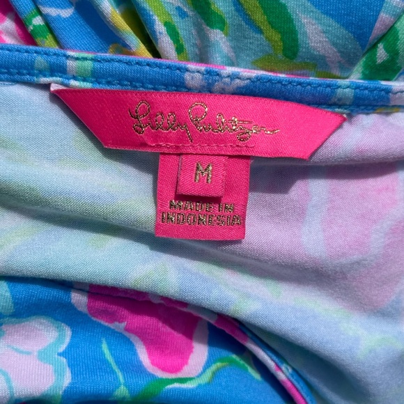 Lilly Pulitzer® Darlah Print Ruffle Dress - Picture 8 of 9